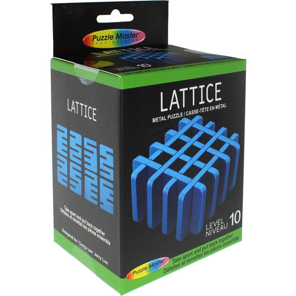 Puzzle Master - Wholesale Puzzle - Adult - Lattice - Metal Puzzle | Puzzle Master Metal Puzzles2