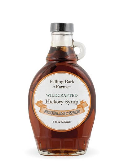 Woodland Spice Hickory Syrup - 8 Oz for wholesale by FALLING BARK FARM