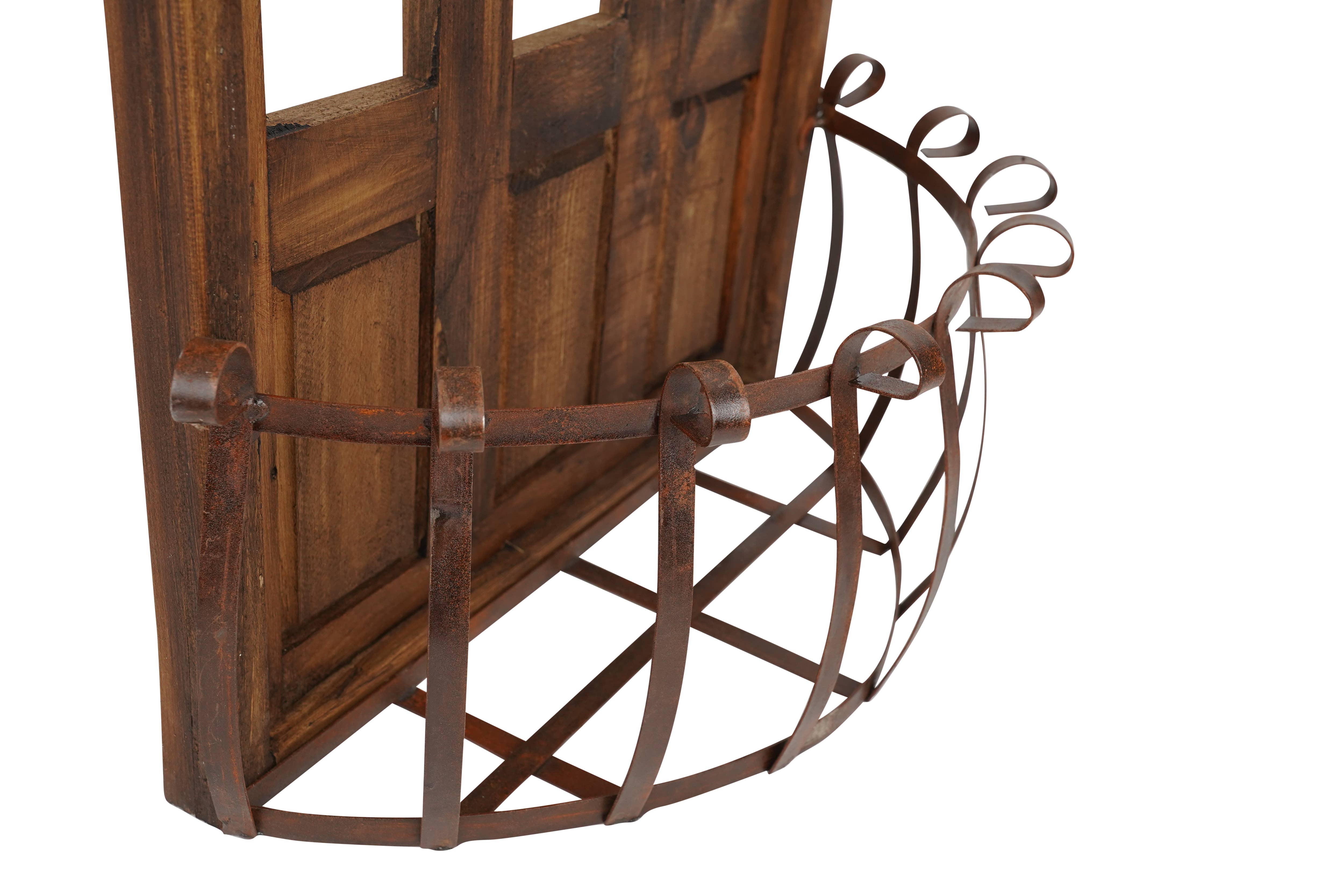 My Amigos Imports - Wholesale Wall Planter - Trinity Wall Planter-Rustic Farmhouse-Garden-20x30 inches7