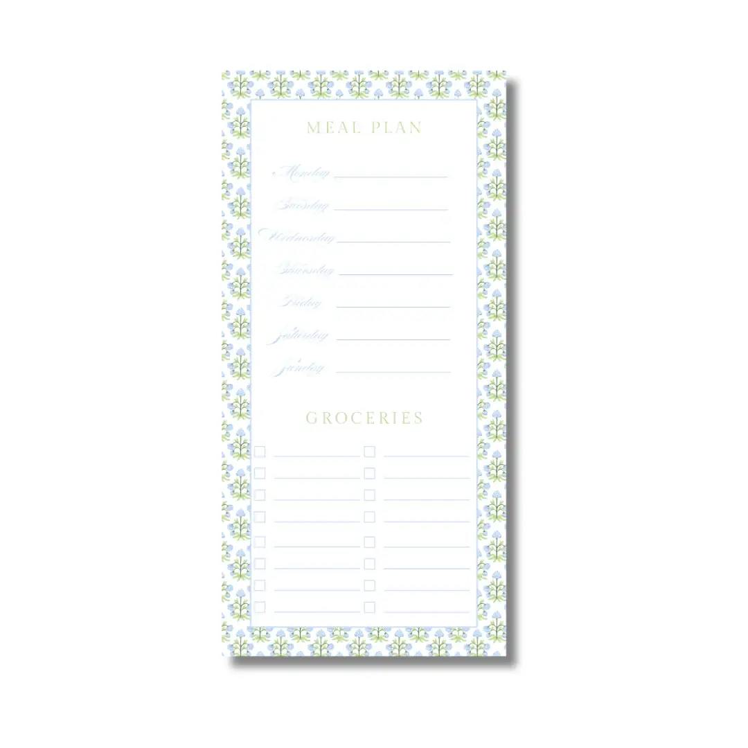 Coco Cleo Creative - Wholesale Notepad - Meal Plan Notepad1