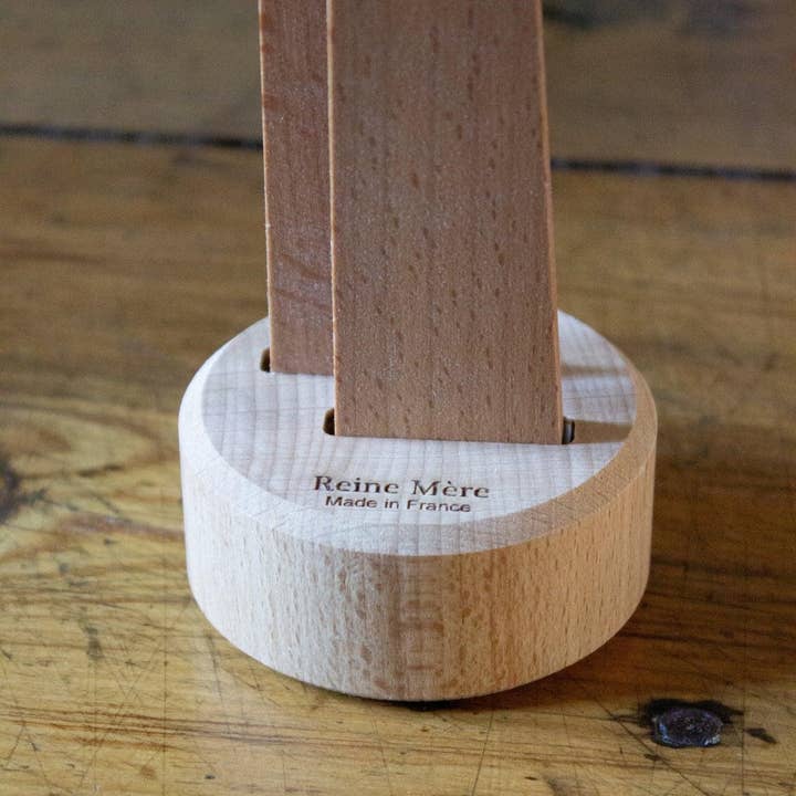 Reine Mère - Wholesale Serving Utensil - Du Bout des Feuilles - Beechwood salad servers4