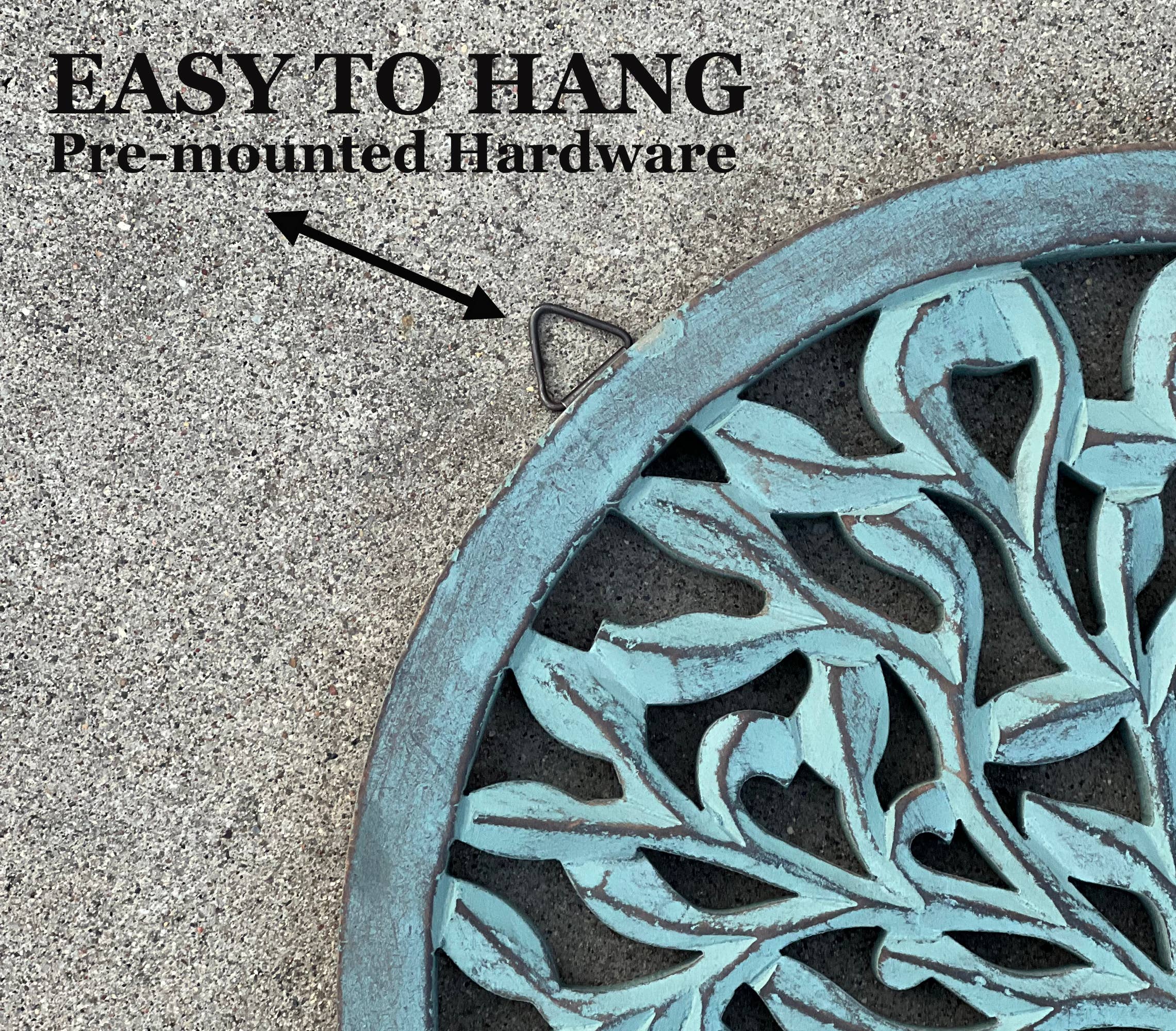 Lungta Imports - Wholesale Wall Accent - Handcrafted Wooden Tree of Life Wall Decor Hanging Art12