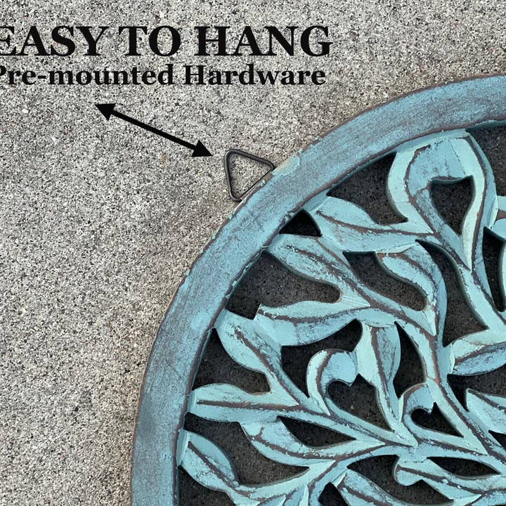 Lungta Imports - Wholesale Wall Accent - Handcrafted Wooden Tree of Life Wall Decor Hanging Art12