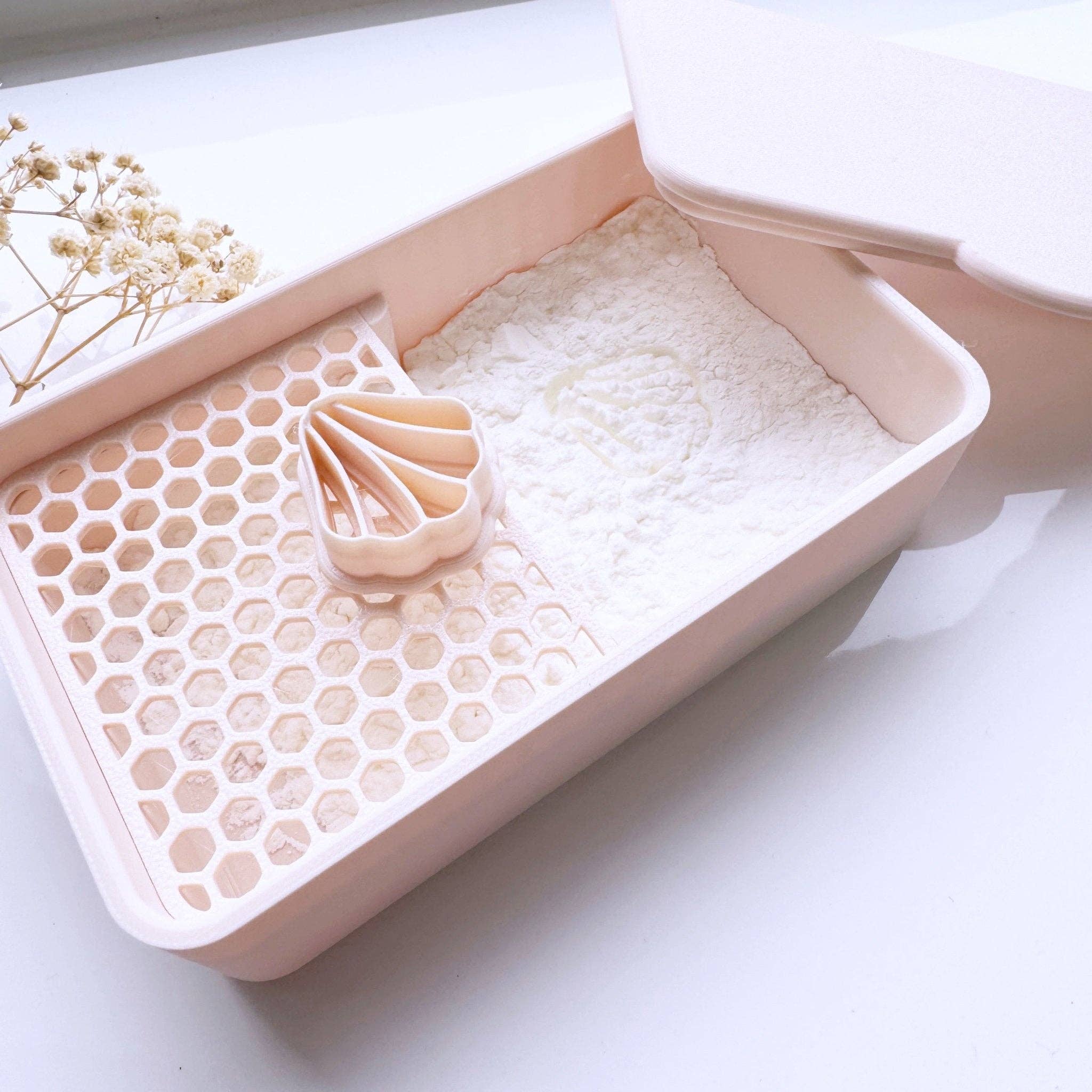 S.I. Originals - Wholesale Craft Tool - Maizena Powder Box for Polymer Clay – Essential Tool for Clean Prints10