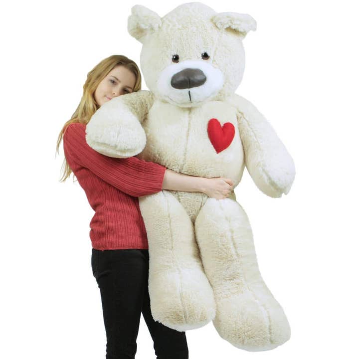 Big Plush - Wholesale Stuffed/Plush Toy - Kids & Baby - Valentine's Day Giant Teddy Bear With Heart on Chest5