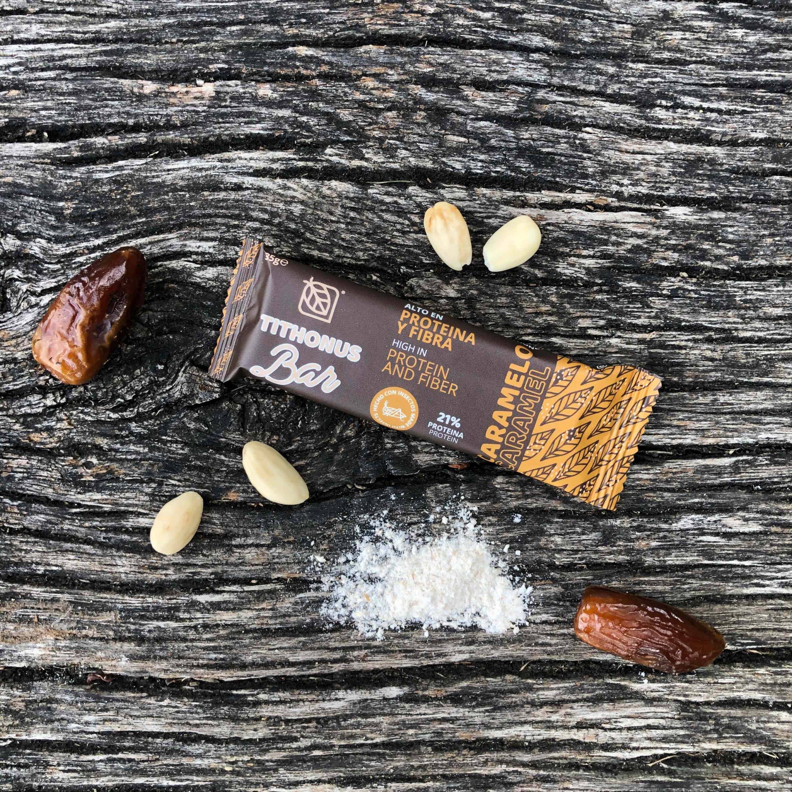 Tithonus Foods - Wholesale Snack Bar - VARIETY BOX SNACKBARS - SUSTAINABLE PROTEIN INSECT FLOUR5