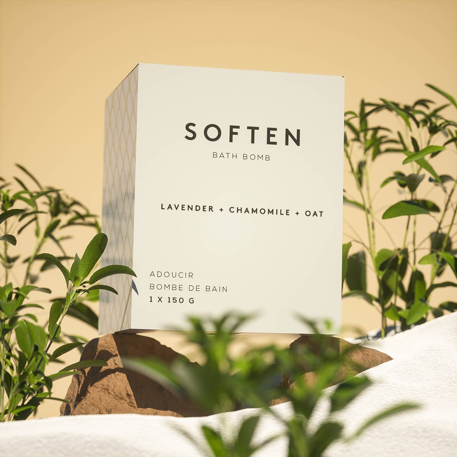 Bare Skin Bar/By Steven – wholesale Bath bomb/fizz – SOFTEN Bath Bomb