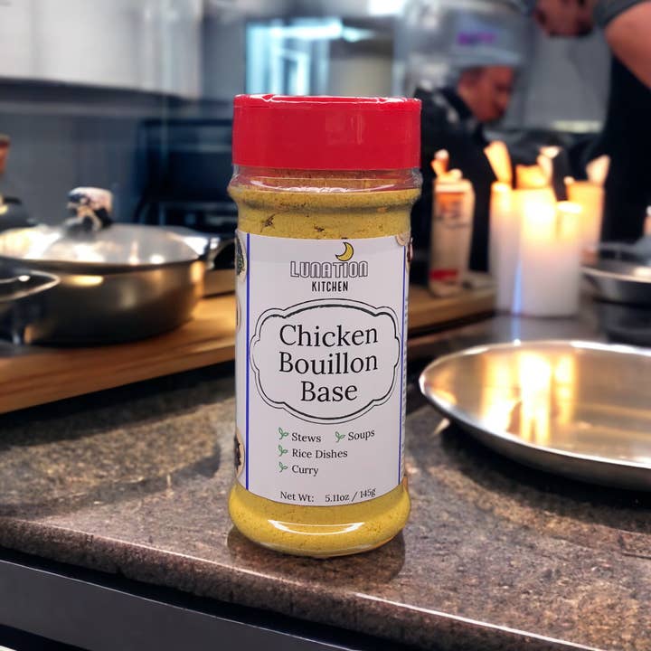 Mélange d'assaisonnements à base de bouillon de poulet pour la vente par Lunation Stores