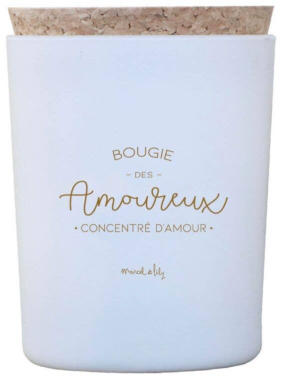 Marcel & Lily – wholesale Jar/filled candle – "Des amoureux" vegetable candle amber vanilla1