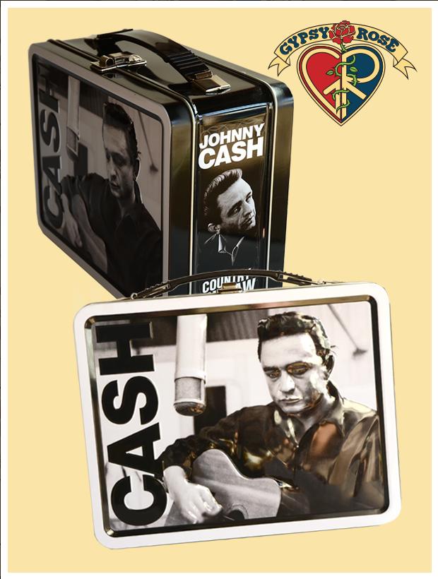 Gypsy Rose – wholesale Decorative box – Johnny Cash Fun Lunch Box0