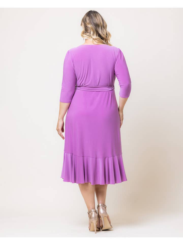 Kiyonna - Wholesale Dress - Women's - Whimsy Wrap Dress - Plus Size