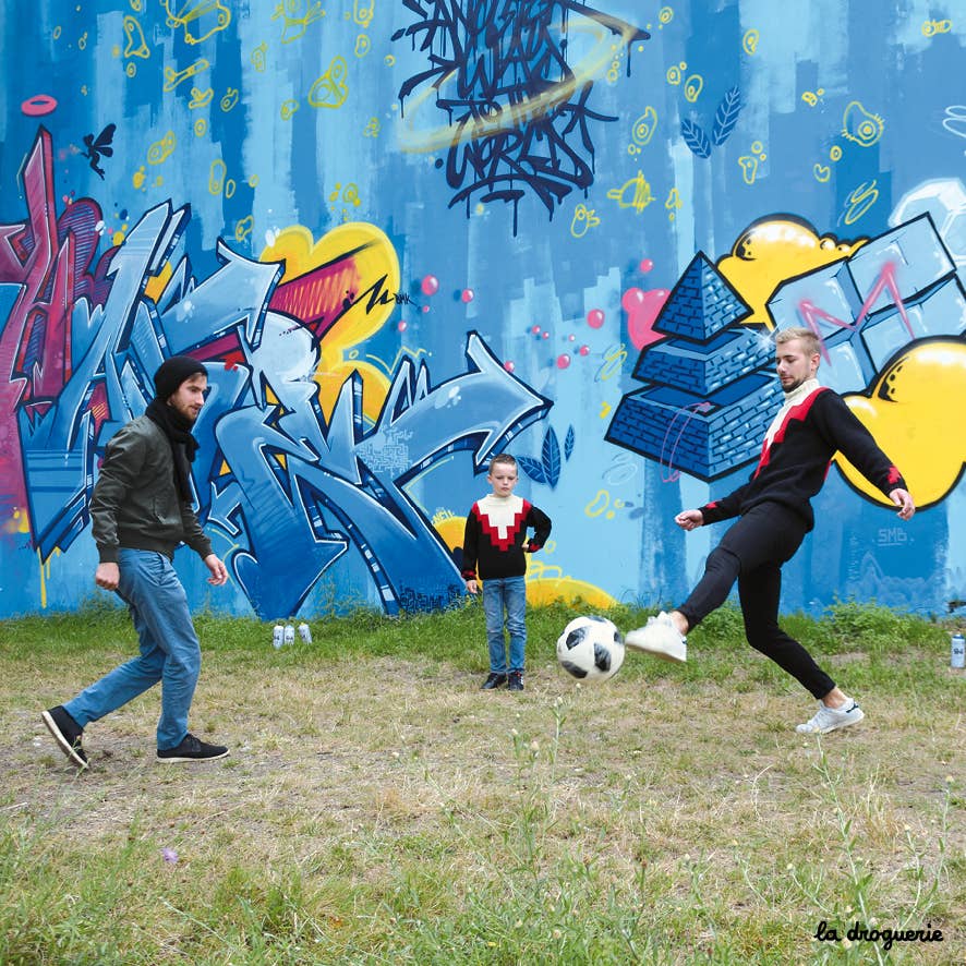 LA DROGUERIE – wholesale Bok - Vuxen – DIY-stickbok "Nos hommes by La Droguerie"4