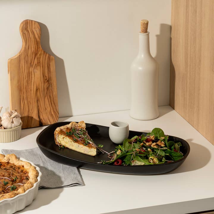 GHARYAN Stoneware & More - Venta al por mayor Fuente - Platos pequeños largos de gres para servir | Dadasi