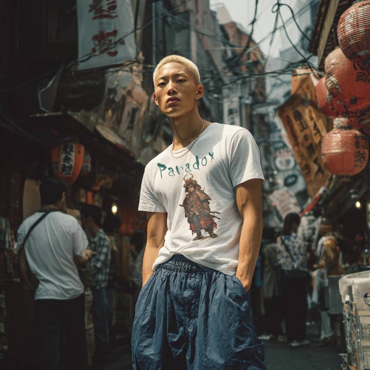 Paradox Designs - Wholesale Screen printed t-shirt – Men′s - Japanese Samurai Warrior T-Shirt | Paradox Design7