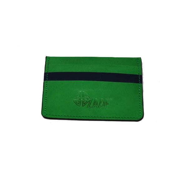 Creditcardhouder 2.0 - Groen voor wholesale door ZAAF Collection