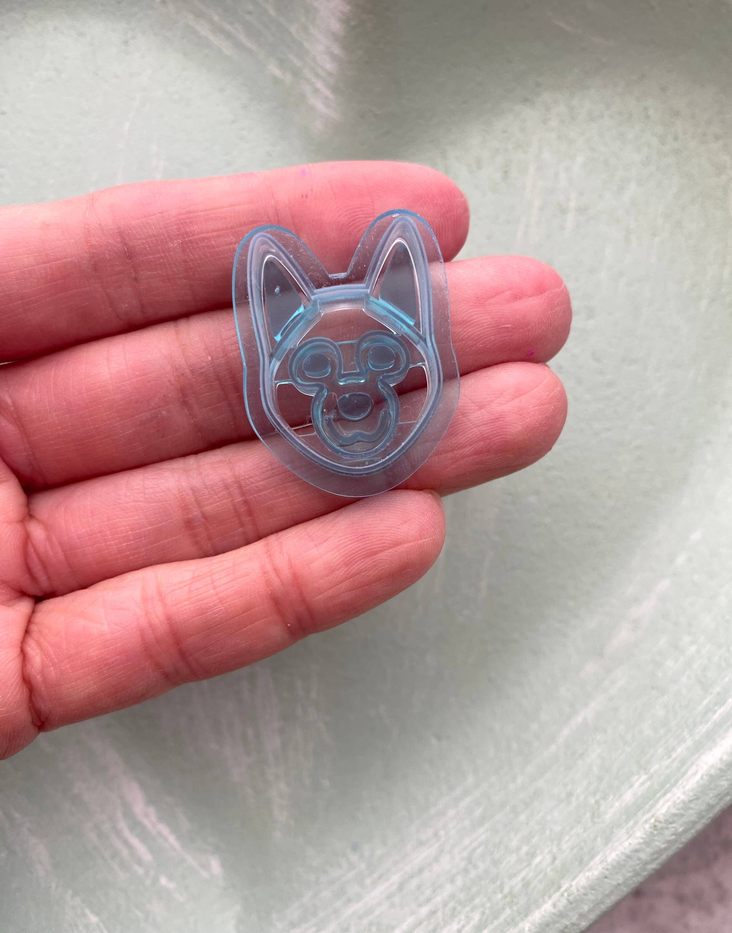 EllaRaeMouldsVinyls - Venta al por mayor Material para manualidades - Cortador de arcilla para perro pastor alemán1