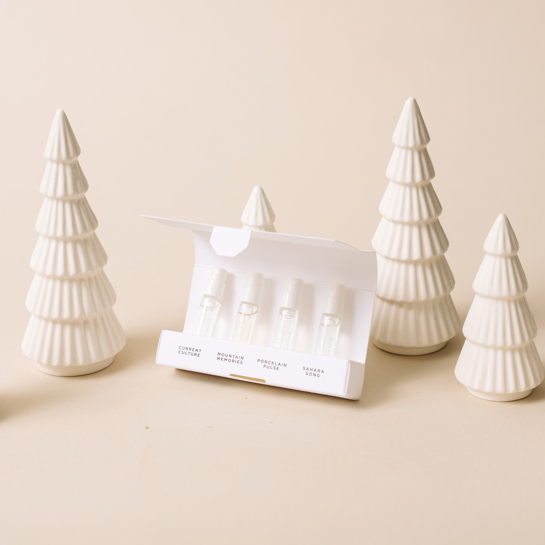 Roan Fragrances - Wholesale Perfume/Eau de Toilette - NEW! Discovery Set: Clean Tea-Based Fragrance (4x2ml Vials)1