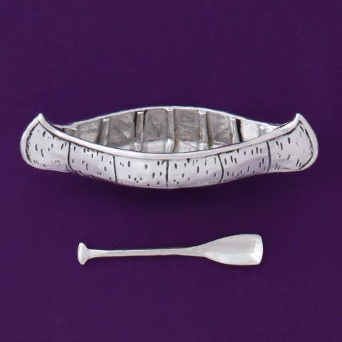Canoe Salt Cellar with Spoon for wholesale by Basic Spirit