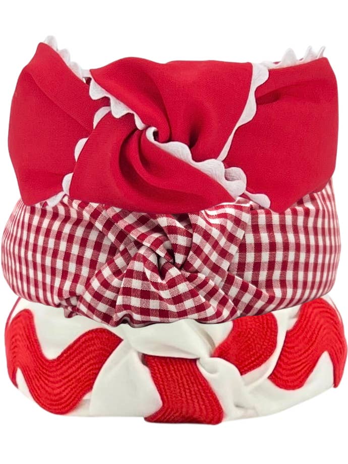 Paquete Team Spirit rojo y blanco: opciones de color para venta al por mayor de Pretty Happies