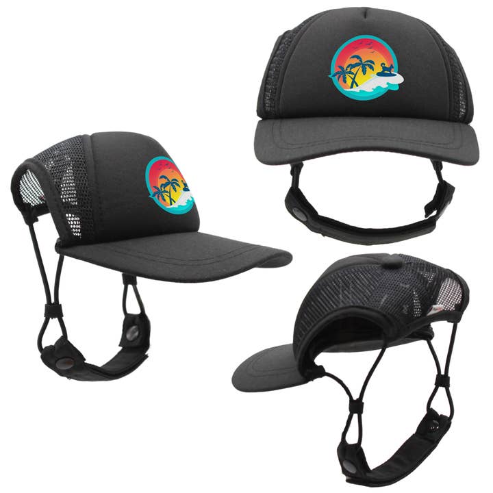 PupLid - Wholesale Pet Hat - Dog - Surfer Dog Standard or Namedrop | Trucker Hat for Dogs35