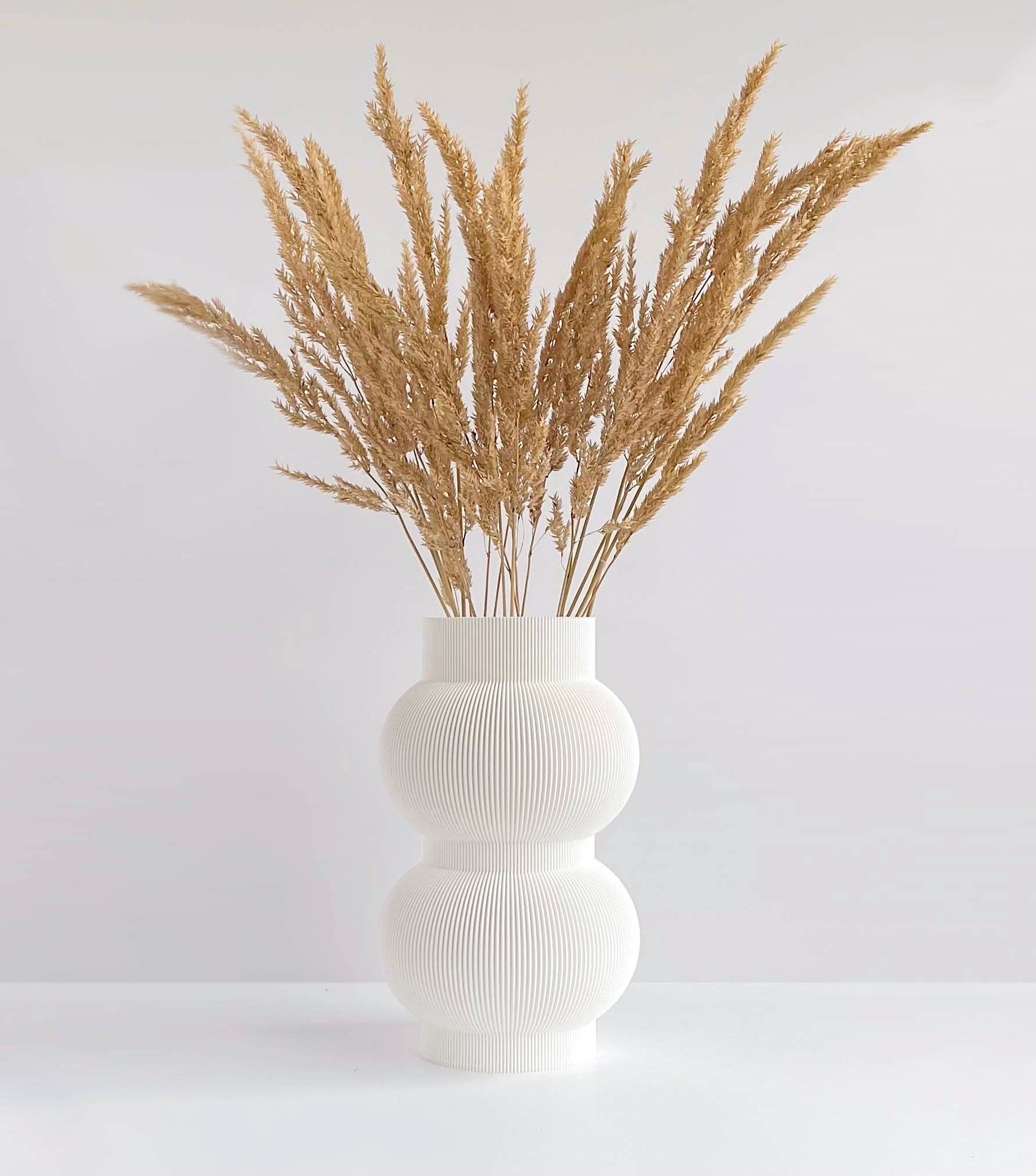 Grof Amsterdam - Wholesale Vase - Bulba - 3D printed vase for dried flowers3