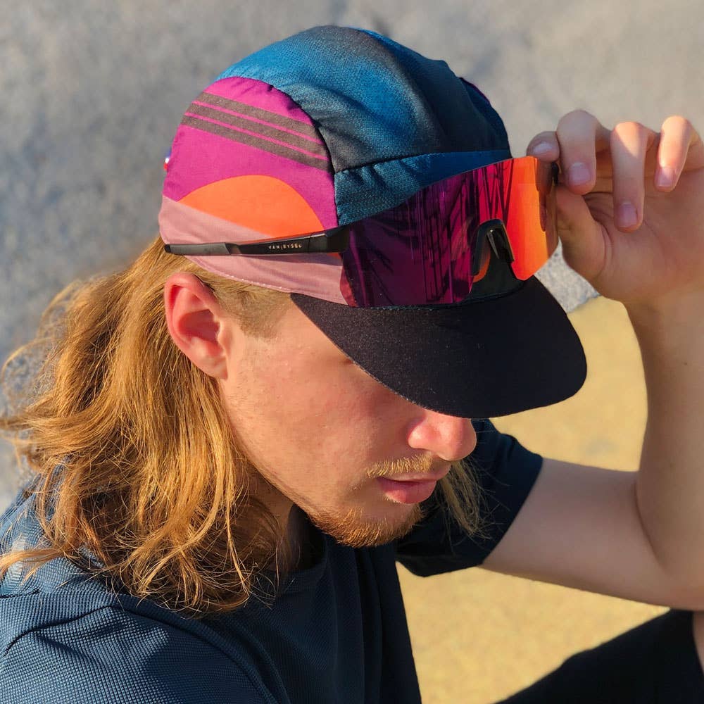 Vera Cycling - Wholesale Flat Brim Cap - Unisex - POLARIS trail running cap - light, technical, durable1