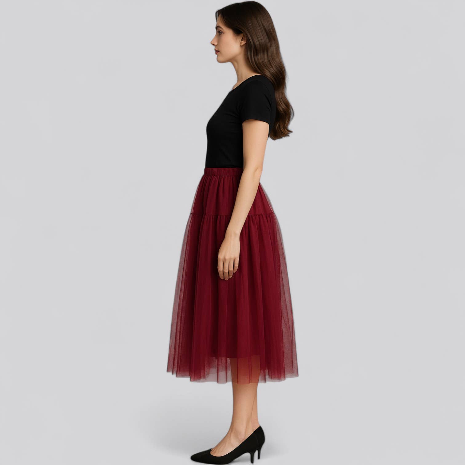 Puzzles Enterprises – wholesale Skirt – Women’s – SJW882 Young Contemporary Tulle Skirt - Lined6