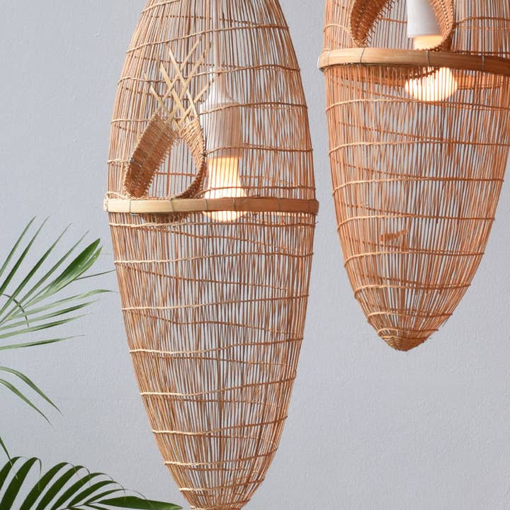 Lanna Passa - Vendita all'ingrosso Lampadario/lampada a sospensione - Lampada a sospensione in bambù Woven Cocoon1