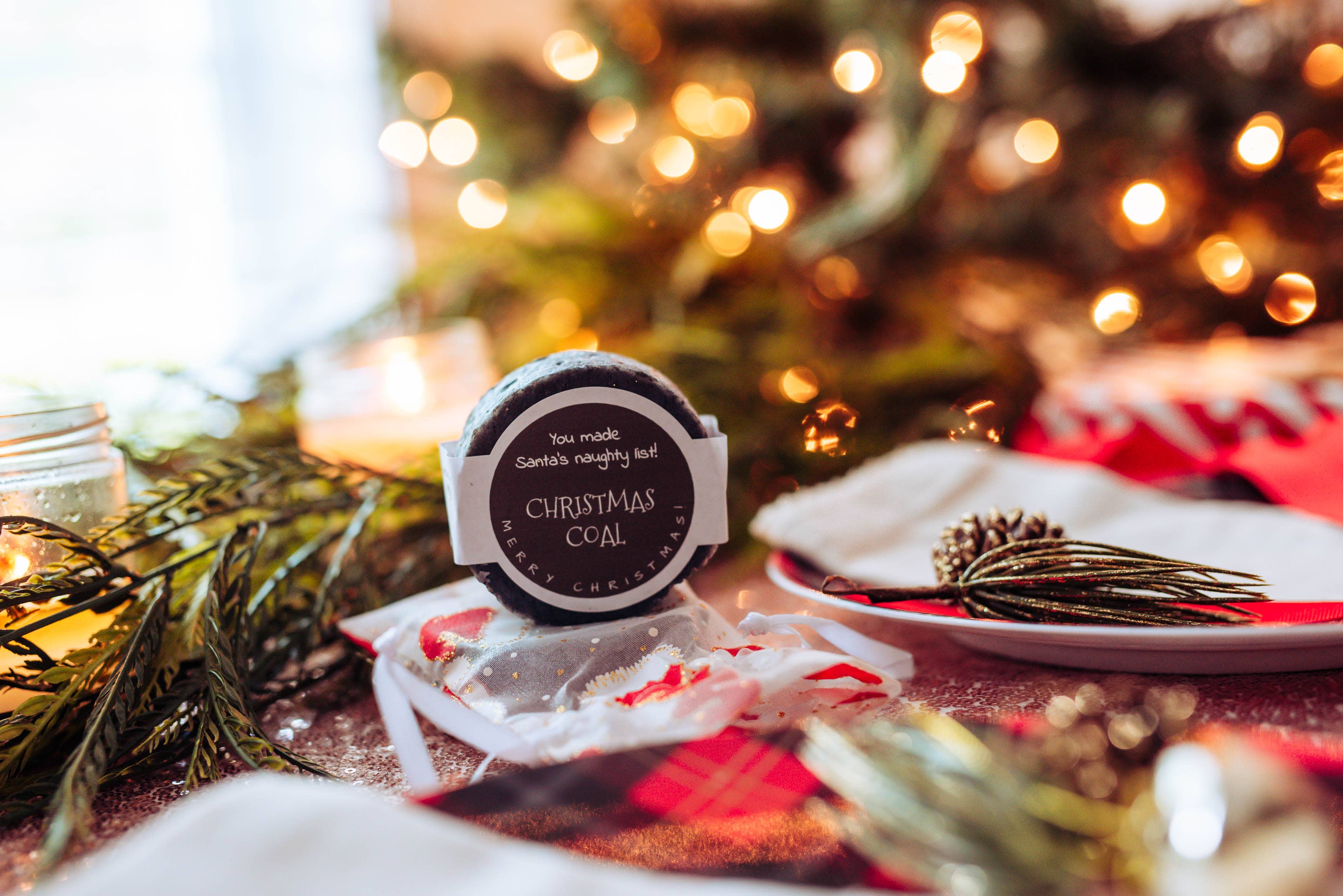 Joyful Sounds Farm - Wholesale Bar Soap - Christmas Coal, Lump of Coal, Bag of Coal, Charcoal Soap1