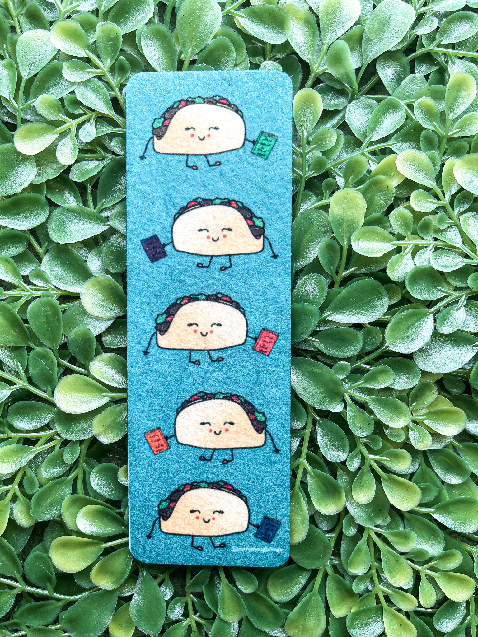 Sharp Thoughtlings – Großhandel Lesezeichen – Word Tacos Filz-Lesezeichen3