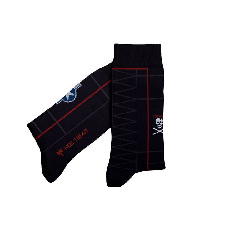 Heel Tread - Wholesale Socks - Men's - Blackbird Socks