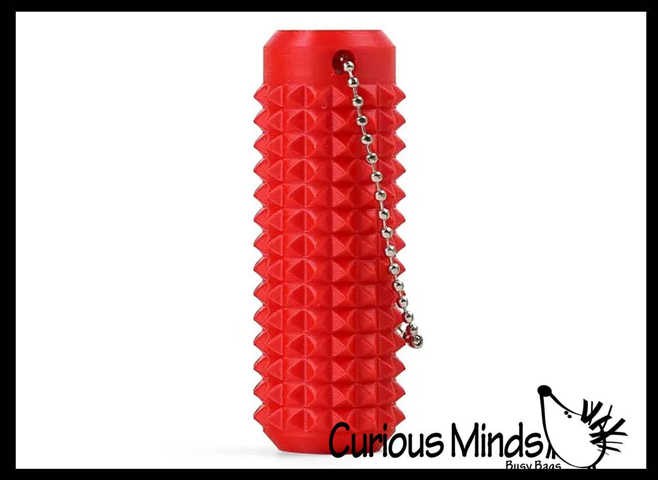 Curious Minds Toys - Vente Fidget/jouet anti-stress – enfant - 1 Rouleau Sensoriel Piquant d'Acupuncture Aïe - Soulagement du Stress0