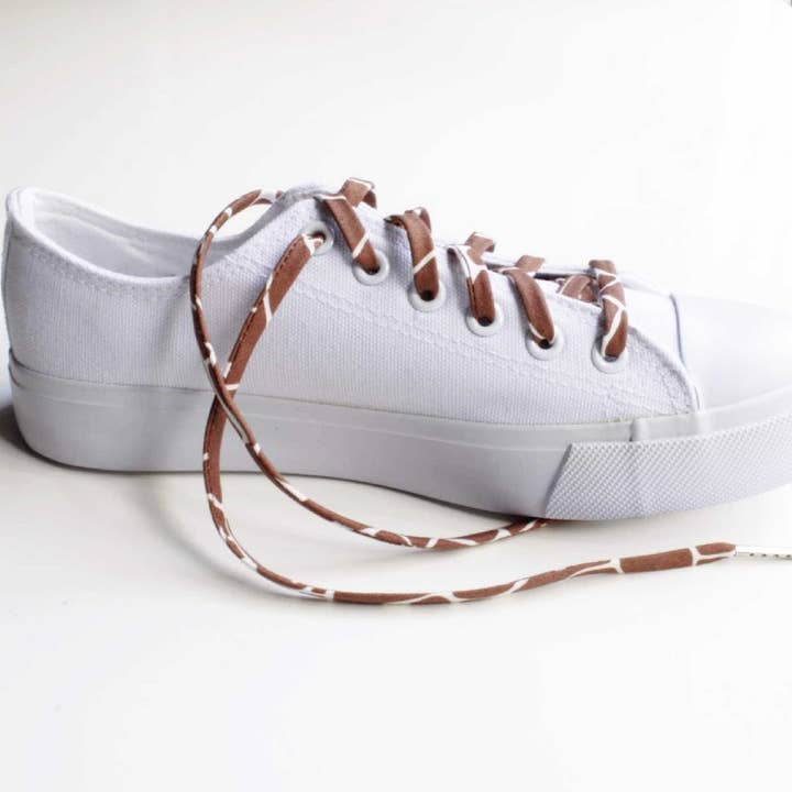 Cute Laces - Wholesale Shoelaces - Kids & Baby - Cute Laces - Giraffe Print Shoelaces for Adults and Kids
