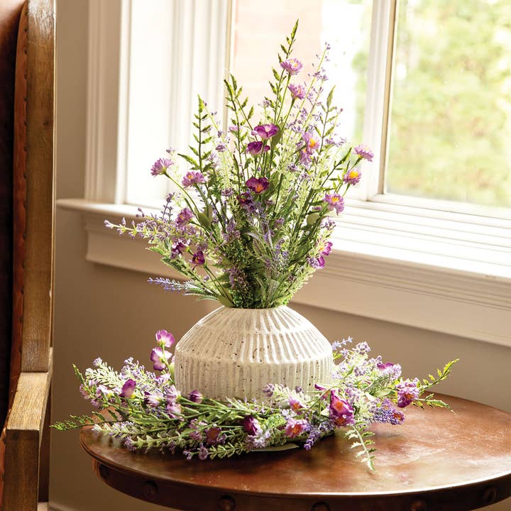 Col House Designs - Wholesale Artificial Flowers - Lilac & Lavender Blossoms Spray