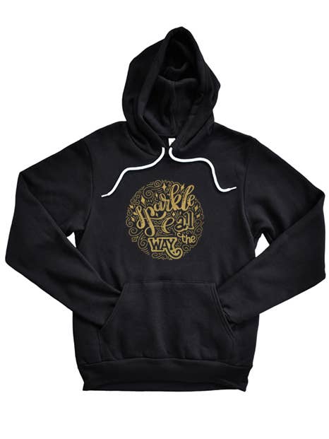 Sparkle All The Way Hoodie for wholesale by Wildberry Waves