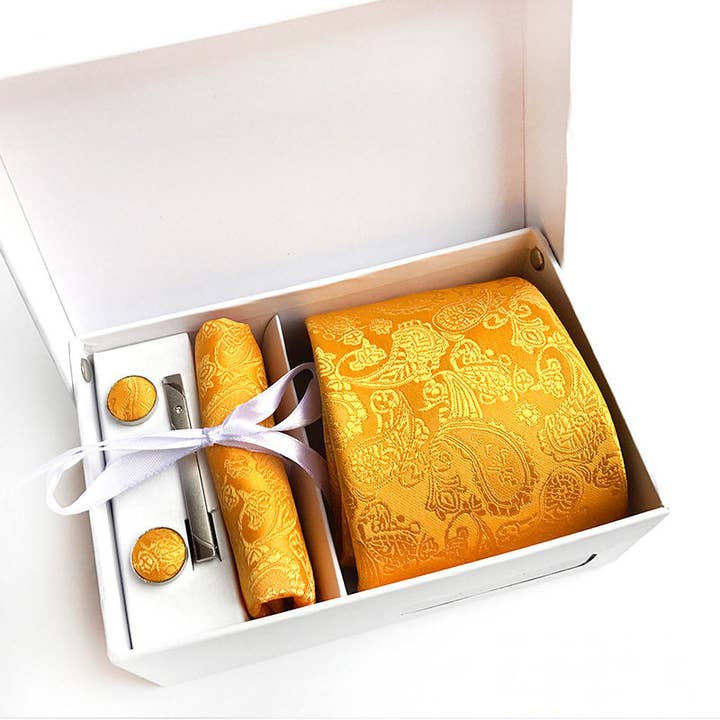 Conjunto de Corbata para Hombre para Boda Formal de Negocios para venta al por mayor de MoodGold