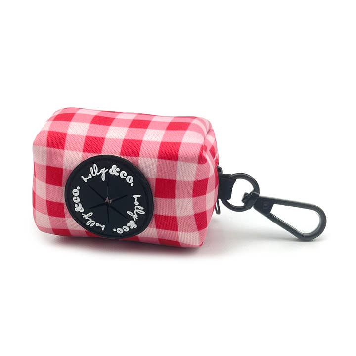 Poop Bag Holder // Oppa Gingham Style for wholesale by Holly and Co Australia Pty Ltd