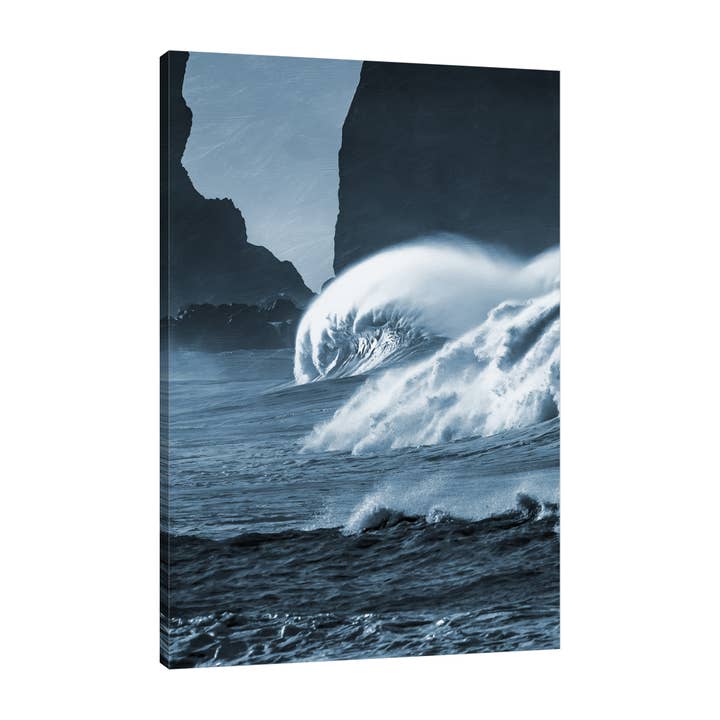 Blooming Surf 1 Gallery Wrapped Canvas for wholesale by Jaxson Rea