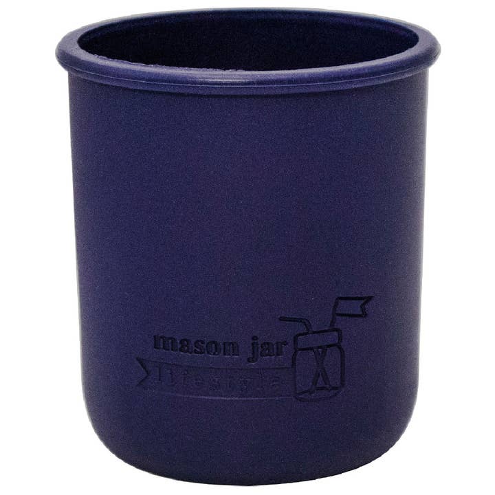 Mason Jar Lifestyle - Vente Housses de boisson - Manchon en silicone pour bocaux Mason à large ouverture de 16 oz4