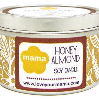 Candela al miele di mandorla per la vendita all'ingrosso da parte di Mama Bath + Body