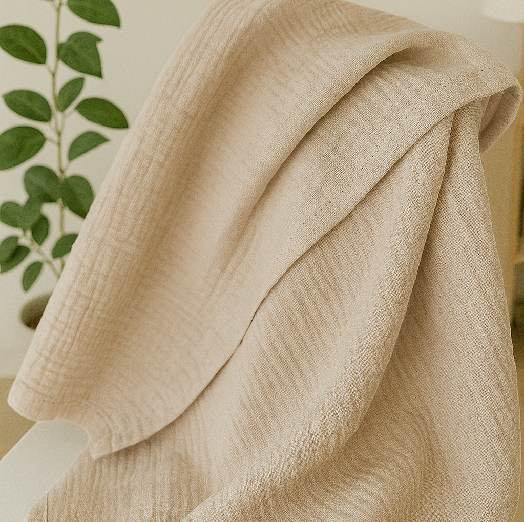 Q VITA – wholesale Sheet set – Muslin Cotton Sheet Set (4 pcs) - White11