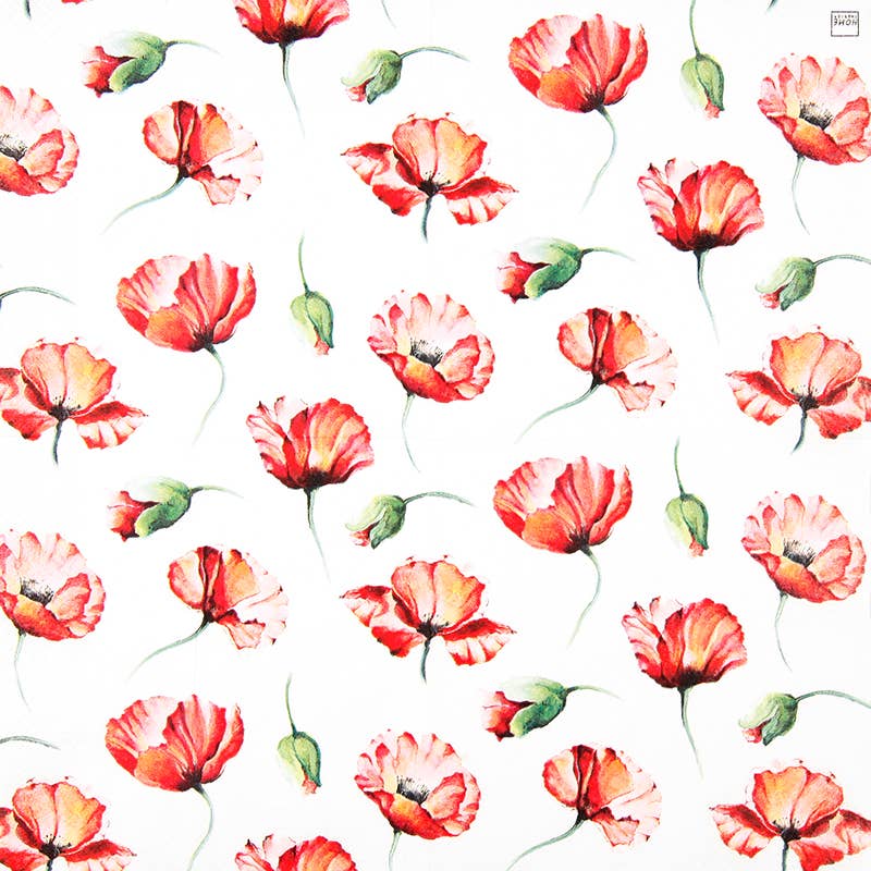 Home Fashion - Carl Dietrich GmbH - Vendita all'ingrosso Tovaglioli da tavola in stoffa - Tovaglioli da pranzo Poppy Drawing1