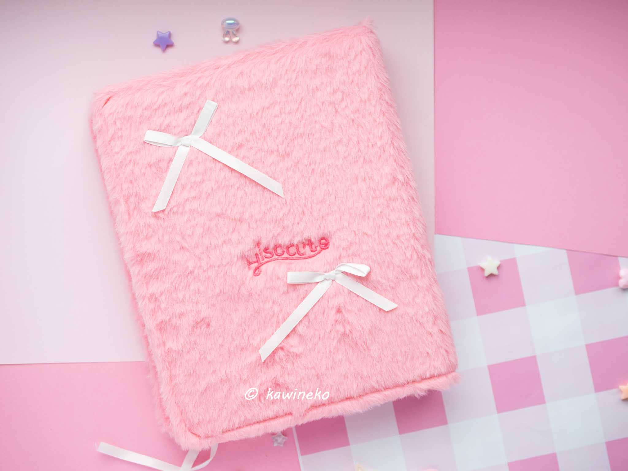Kawineko - Wholesale Binder - cute plush A5 binder with inserts can fit 80 photocards6