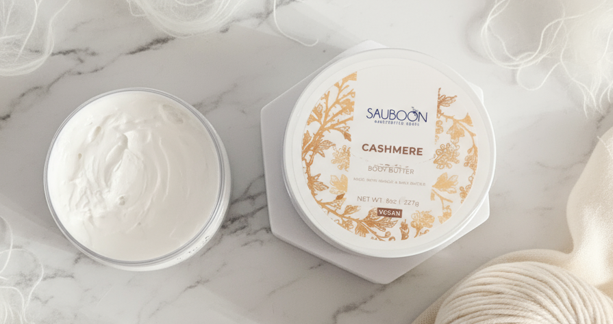 SAUBOON Handcrafted Soaps - Wholesale Body Balm/Butter - CASHMERE BODY BUTTER1