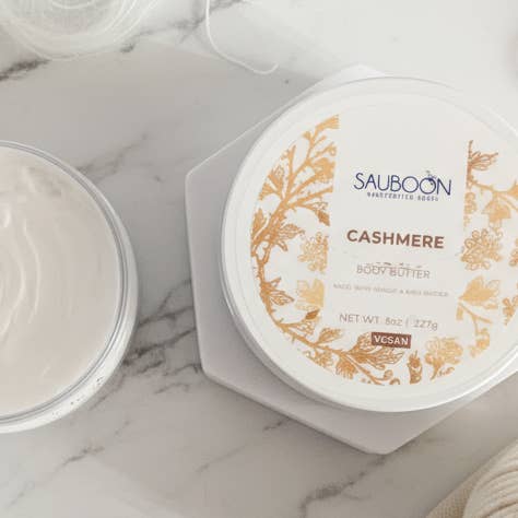 SAUBOON Handcrafted Soaps - Wholesale Body Balm/Butter - CASHMERE BODY BUTTER1