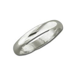Mark Steel Jewelry - Wholesale Band/Stacked Ring - 3.3mm Half Round Ring
