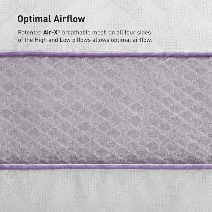 Bedgear - Wholesale Bedding Pillow - High-Low Performance Pillow - Soft Support2