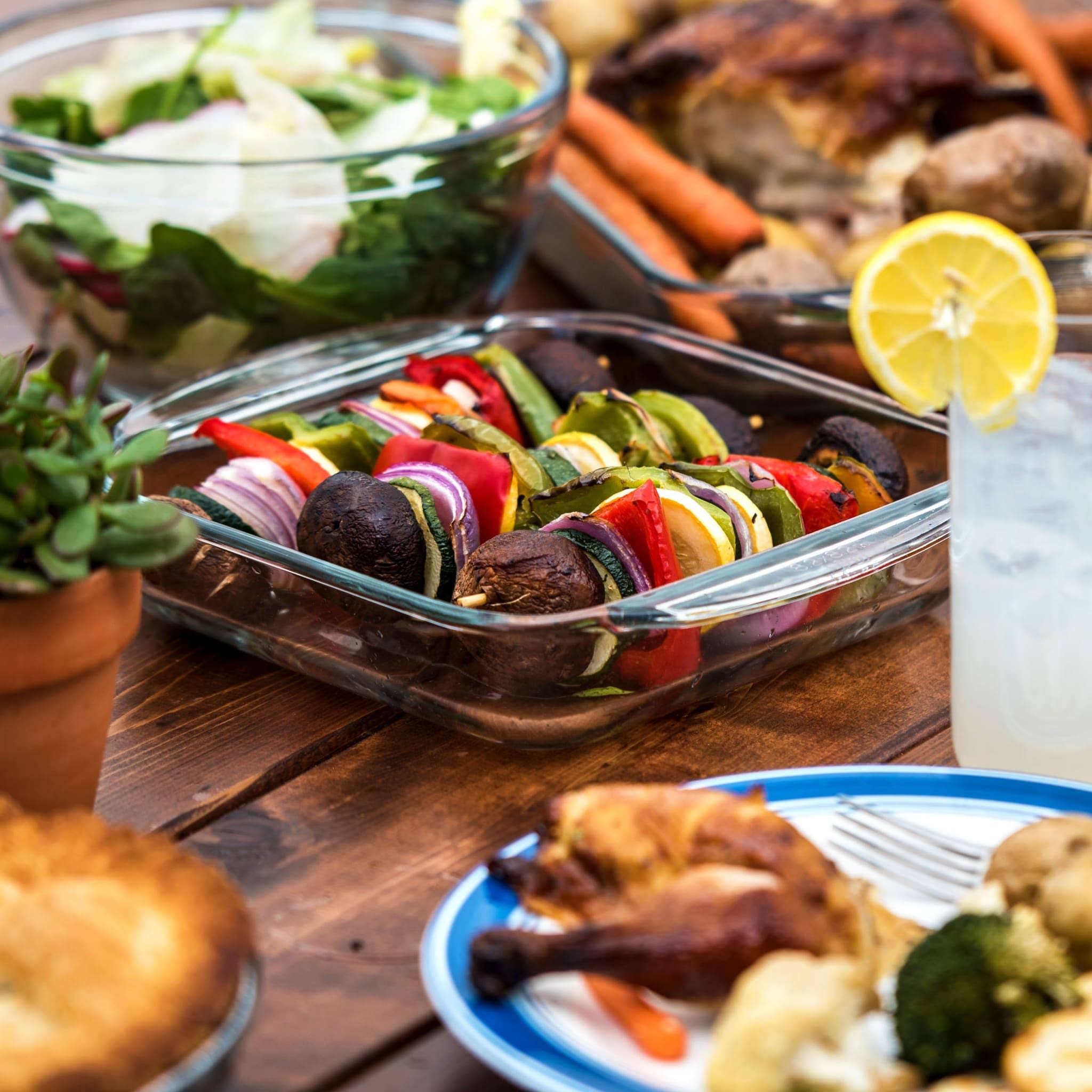 Libbey - Wholesale Baking Dish - Libbey Baker's Basics 5 Piece Glass Casserole Baking Dish Set with 1 Cover3