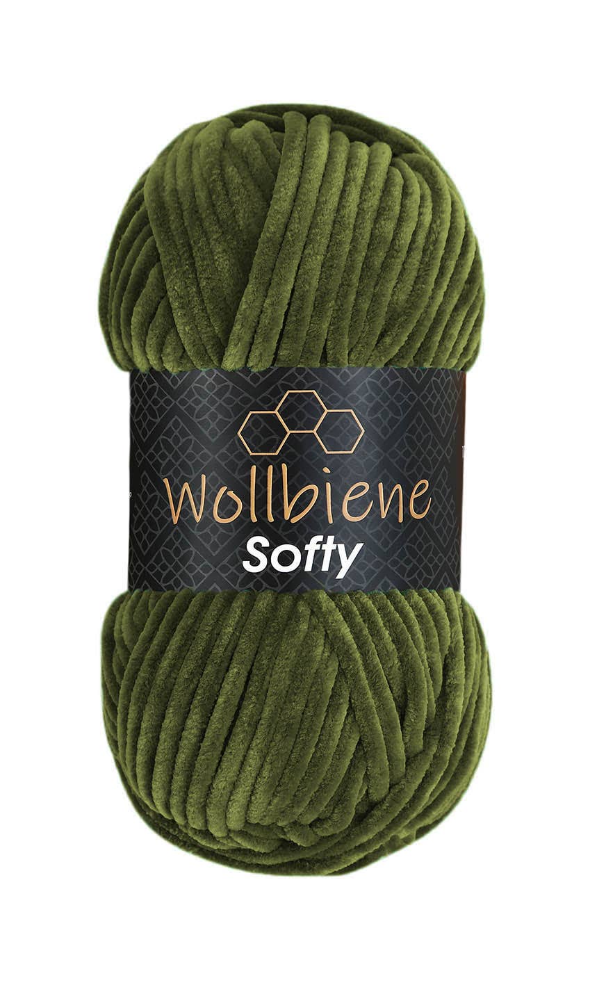Wollbiene - Wholesale Yarn - wool bee softy chenille wool 100gr super bulky knitting52