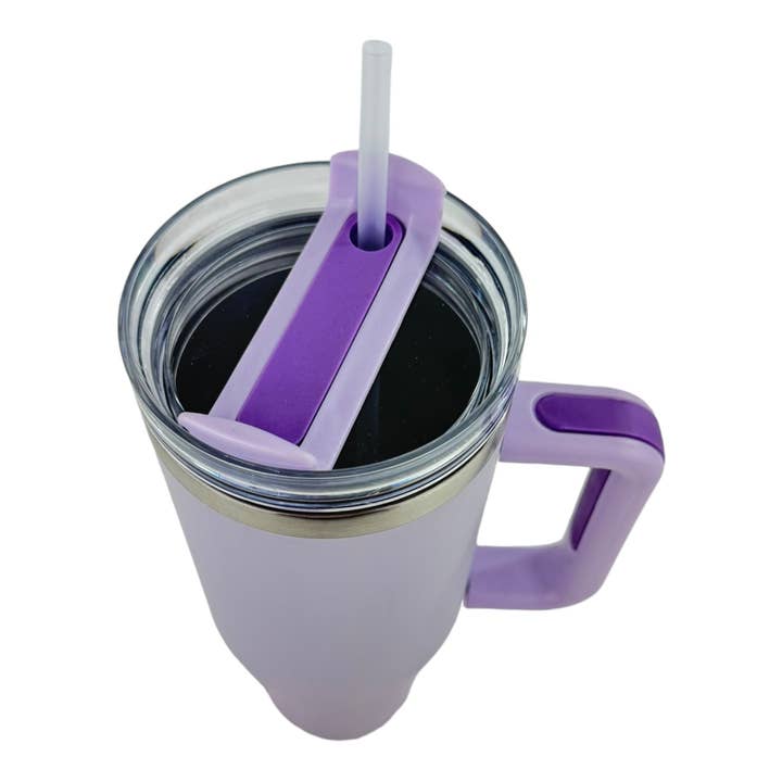 TAPA fashion - Wholesale Insulated mug/tumbler - 40oz Stainless Steel Tumbler With Handle, Straw, Lid CP4417-1 CP4415-4 CP4130-2.(6pc)32